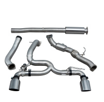 Ford Focus RS (Mk3) 15- Turboback-sportavgassystem (Med Sportkatalysator) venom (Valved) Cobra Sport